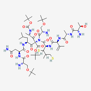 Salmon calcitonin (1-10), t-butylated