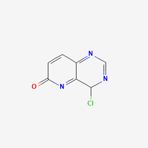 4-chloro-4H-pyrido[3,2-d]pyrimidin-6-one