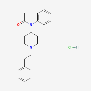 N-(2-methylphenyl)-N-[1-(2-phenylethyl)-4-piperidinyl]-acetamide,monohydrochloride