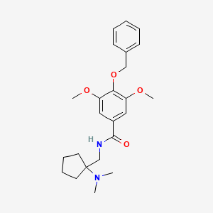 molecular formula C24H32N2O4 B1235689 ORG-25543 CAS No. 363628-88-0