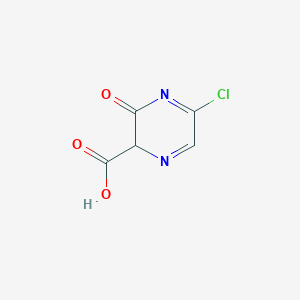 5-chloro-3-oxo-2H-pyrazine-2-carboxylic acid