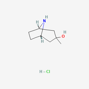 3-Methyl-3-hydroxy-8-azabicyclo[3.2.1]octane hydrochloride