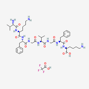 molecular formula C46H69F3N10O11 B12356943 Calp3 (tfa) 