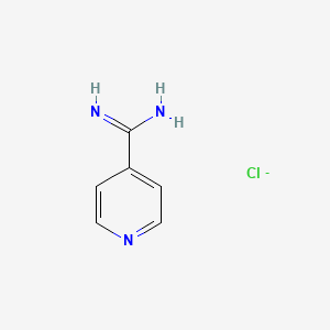 molecular formula C6H7ClN3- B12356944 Pyridine-4-carboximidamide;chloride 