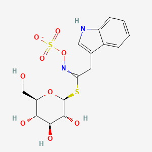 molecular formula C16H19N2O9S2- B1235697 葡糖芸苔素(1-) 