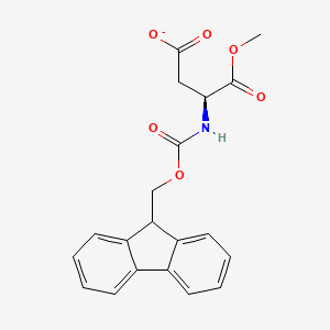 L-Aspartic acid, N-[(9H-fluoren-9-ylmethoxy)carbonyl]-, 1-methyl ester