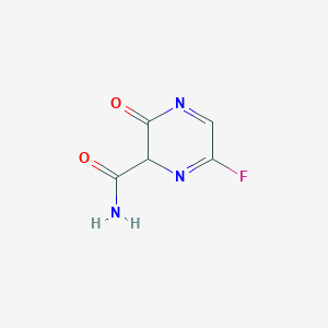 6-fluoro-3-oxo-2H-pyrazine-2-carboxamide