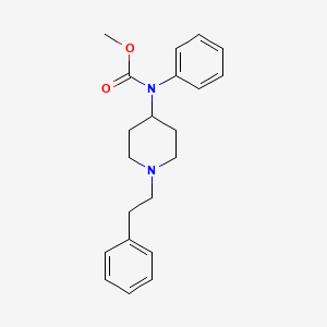 molecular formula C21H26N2O2 B12357207 Fentanyl methyl carbamate CAS No. 2706537-37-1