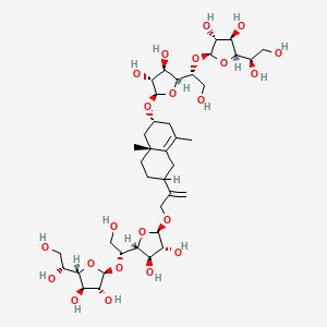 molecular formula C39H64O22 B1235721 Helminthosporoside A 