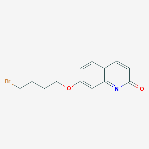 molecular formula C13H14BrNO2 B12357279 7-(4-bromobutoxy)-4aH-quinolin-2-one 