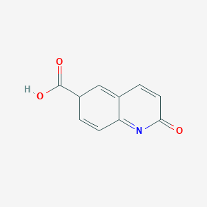 molecular formula C10H7NO3 B12357300 1,2-Dihydro-2-oxo-6-quinolinecarboxylic acid 