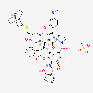 Quinupristin (mesylate) (120138-50-3 free base)