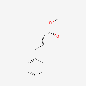 molecular formula C12H14O2 B12357350 Ethyl 4-phenylbut-2-enoate 