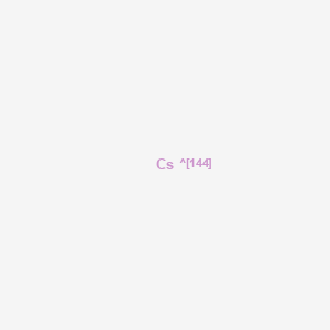 molecular formula Cs B1235738 Cesium, isotope of mass 144 CAS No. 15701-05-0