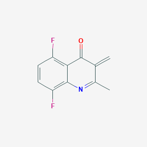 5,8-Difluoro-2-methyl-3-methylidenequinolin-4-one