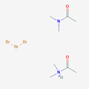 molecular formula C8H19Br3N2O2 B12357427 Bis(N,N-dimethylacetamide) Hydrogen Dibromobromate, 97% 