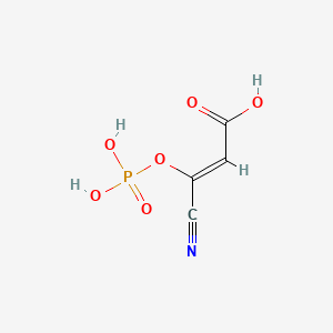 molecular formula C4H4NO6P B1235744 3-Cyanophosphoenolpyruvate CAS No. 99128-95-7