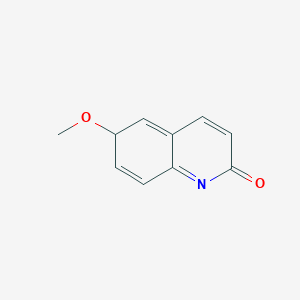 molecular formula C10H9NO2 B12357488 6-methoxy-6H-quinolin-2-one 