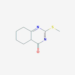 2-methylsulfanyl-5,6,7,8-tetrahydro-4aH-quinazolin-4-one