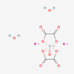 molecular formula C4H4K2O11Ti B12357512 Dipotassium;oxalate;oxotitanium(2+);dihydrate 