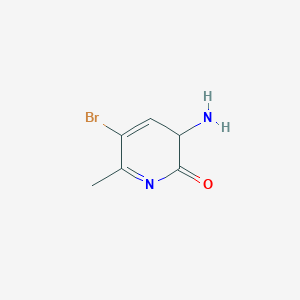 3-amino-5-bromo-6-methyl-3H-pyridin-2-one