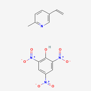 5-Ethenyl-2-methylpyridine;2,4,6-trinitrophenol