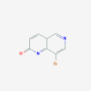 8-bromo-4aH-1,6-naphthyridin-2-one