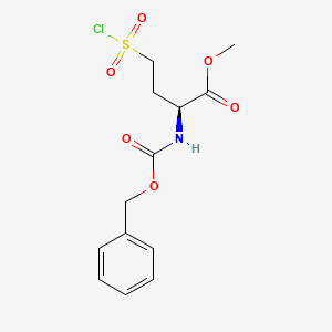 methyl (2S)-2-{[(benzyloxy)carbonyl]amino}-4-sulfobutanoate