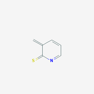 molecular formula C6H5NS B12357667 3-Methylidenepyridine-2-thione 