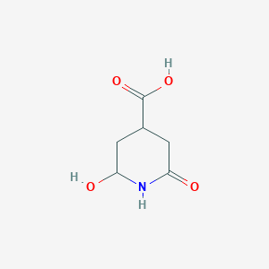 molecular formula C6H9NO4 B12357728 2-Hydroxy-6-oxopiperidine-4-carboxylic acid 