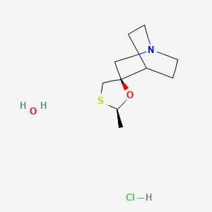 molecular formula C10H20ClNO2S B1235773 Saligren 