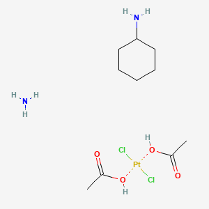 molecular formula C10H24Cl2N2O4Pt B1235774 Satraplatin 