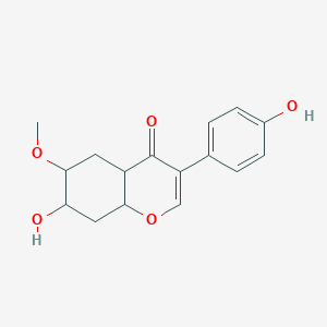 molecular formula C16H18O5 B12357754 Glycetein 