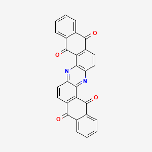 2,17-Diazaheptacyclo[16.12.0.03,16.04,13.06,11.019,28.021,26]triaconta-1(18),2,4(13),6,8,10,14,16,19(28),21,23,25,29-tridecaene-5,12,20,27-tetrone