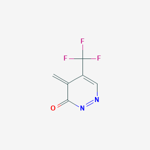 4-Methylidene-5-(trifluoromethyl)pyridazin-3-one