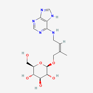 molecular formula C16H23N5O6 B1235783 cis-Zeatin-O-glucoside 