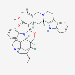 molecular formula C40H48N4O3 B1235785 盖索斯明 