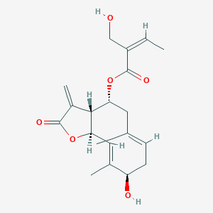 molecular formula C20H26O6 B1235786 Desacetyleupaserrin 