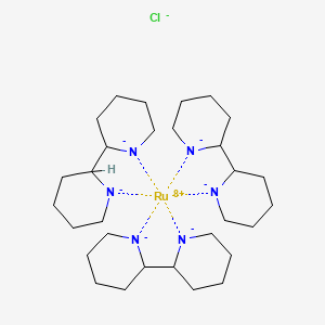 molecular formula C30H54ClN6Ru+ B12357871 2-piperidin-1-id-2-ylpiperidin-1-ide;ruthenium(8+);chloride 