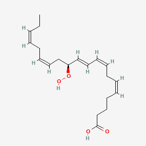 molecular formula C20H30O4 B1235789 12(S)-HpEPE CAS No. 103239-14-1
