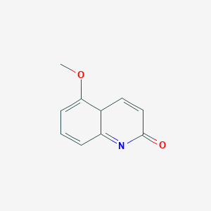 molecular formula C10H9NO2 B12357897 5-methoxy-4aH-quinolin-2-one 