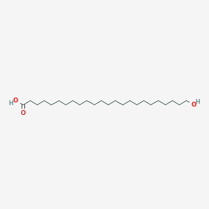 molecular formula C24H48O3 B1235795 24-Hydroxytetracosanoic acid CAS No. 75912-18-4