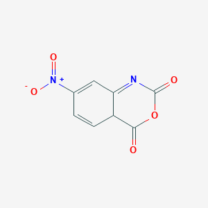 molecular formula C8H4N2O5 B12357951 7-nitro-4aH-3,1-benzoxazine-2,4-dione 