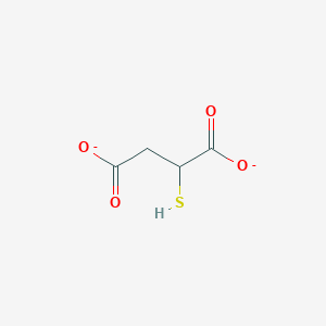 molecular formula C4H4O4S-2 B1235799 2-Sulfanylbutanedioate 