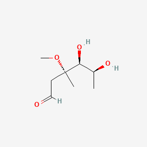 molecular formula C8H16O4 B1235811 L-Cladinose CAS No. 3758-45-0