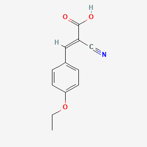 2-cyano-3-(4-ethoxyphenyl)prop-2-enoic Acid