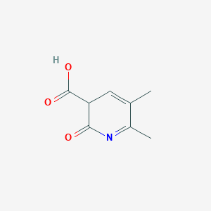 5,6-dimethyl-2-oxo-3H-pyridine-3-carboxylic acid