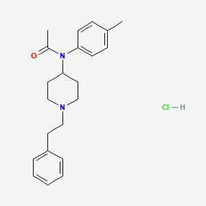 N-(1-phenethylpiperidin-4-yl)-N-(p-tolyl)acetamide,monohydrochloride