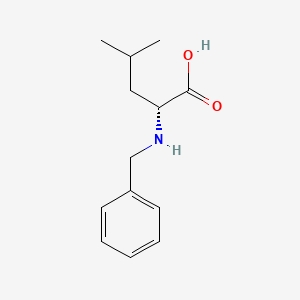 (2R)-2-(benzylamino)-4-methylpentanoic acid