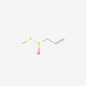 molecular formula C4H8OS2 B1235834 S-Methyl 2-propene-1-sulfinothioate CAS No. 3736-98-9